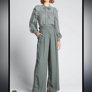 ULLA JOHNSON FELIX WIDE LEG PANT NWT